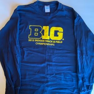 Vintage Michigan Wolverines Track and Field shirt